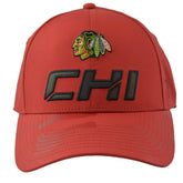Chicago Blackhawks Fanatics Locker Room NHL Red Adjustable Hockey Hat